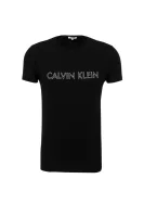 t-shirt crew Calvin Klein Swimwear 	črna	